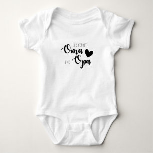 You Will Be Grandma And Grandpa Baby Bodysuit