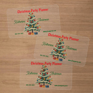 You Will Clearly Get Your Message Across On These Clear Business Cards