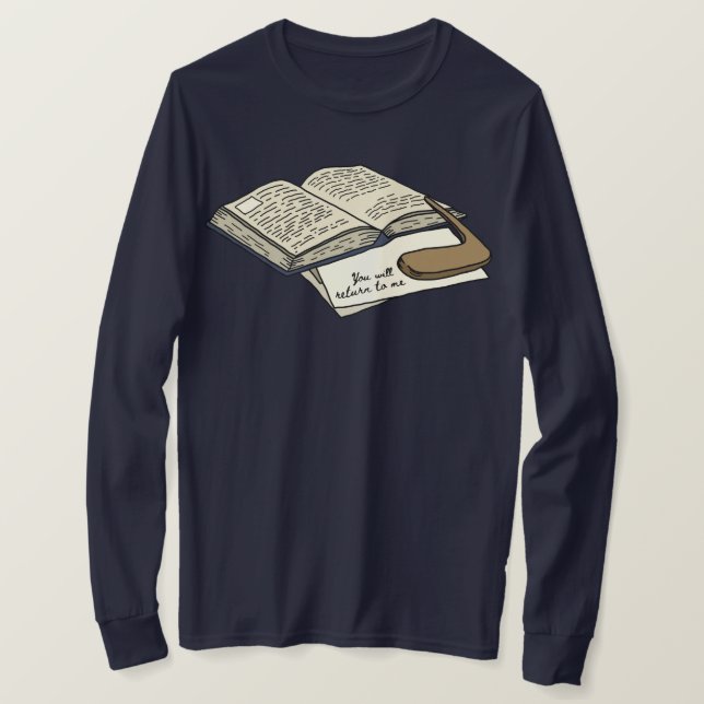 You Will Color Long Sleeve T-Shirt (Design Front)