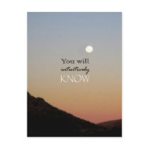 You Will Intuitively Know Postcard