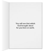 You will see the goodness of God - Psalm 27:13 (Inside (Right))