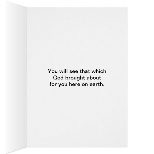 You will see the goodness of God - Psalm 27:13 (Inside (Right))