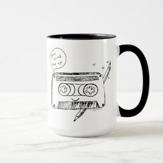 You Wind Me Up Retro Humor Cassette Tape Mug