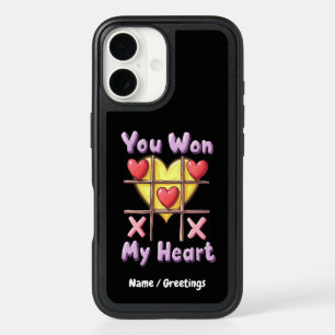You Won My Heart Romantic & Cute Valentine’s Day iPhone 16 Case