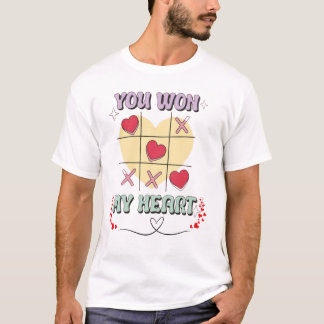 You Won My Heart T-Shirt for Men – Valentine's Day