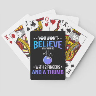 You Won't Believe What I Can Do. Bowling Poker Cards