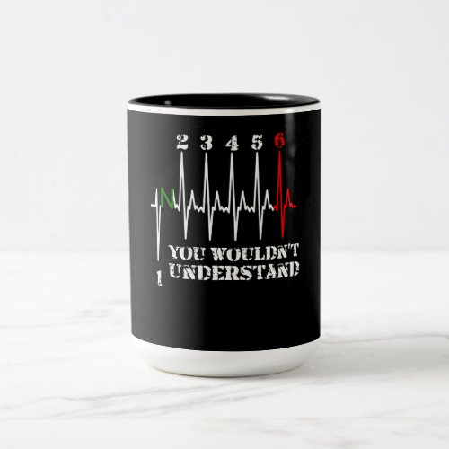 You Wouldnt Understand Motorbike Funny Art Gift Two_Tone Coffee Mug