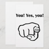 You!Yes You! (Front/Back)