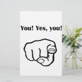 You!Yes You! (Standing Front)