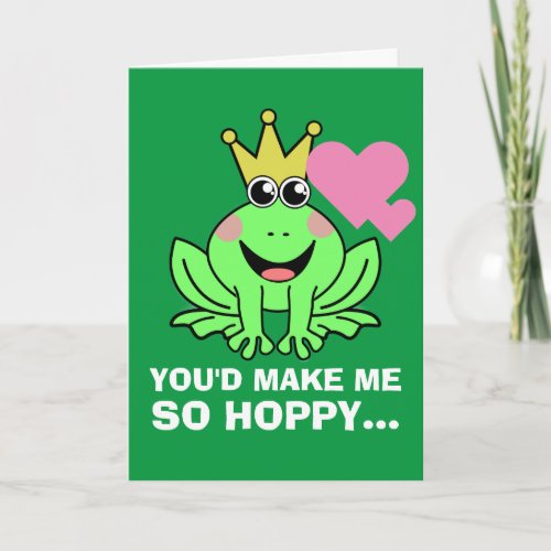 Youd Make Me So Hoppy Holiday Card