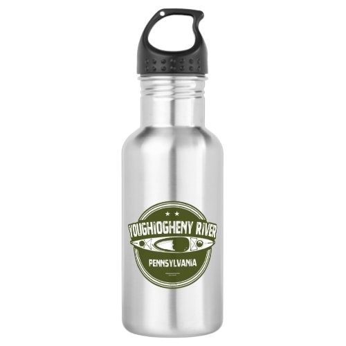 Youghiogheny River Pennsylvania Stainless Steel Water Bottle