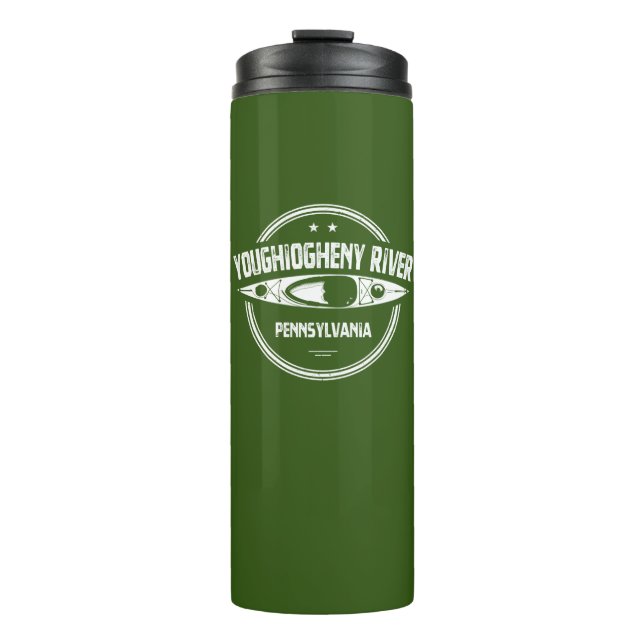 Youghiogheny River, Pennsylvania Thermal Tumbler (Front)