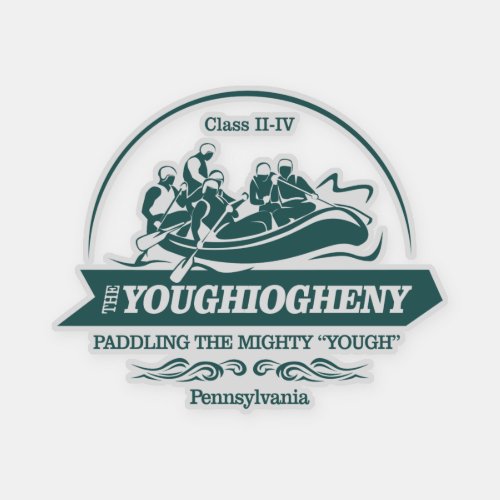 Youghiogheny River rafting2 Sticker