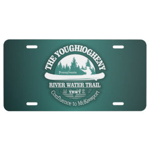 Youghiogheny WT (canoe) License Plate