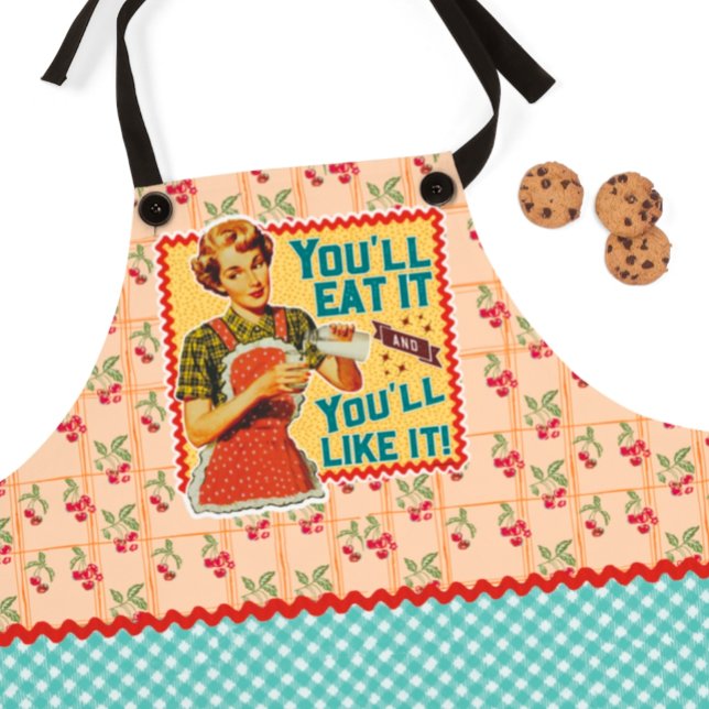 You'll Eat It + You'll Like It Apron (Creator Uploaded)