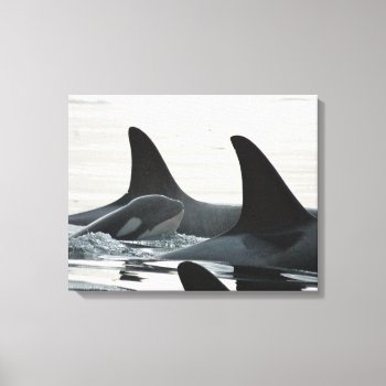 You'll Never Swim Alone Canvas by OrcaWatcher at Zazzle