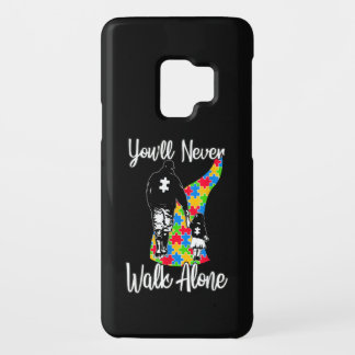 You'll Never Walk Alone Father Daughter Autism Case-Mate Samsung Galaxy S9 Case