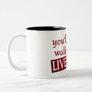 you'll never walk alone Liverpool Two-Tone Coffee Mug