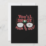You&#39;ll Shoot Your Eye Out Holiday Card