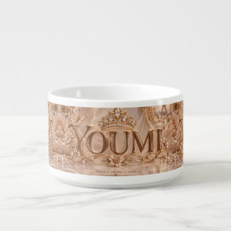 Youmi | Elegant Luxury Name Design Bowl