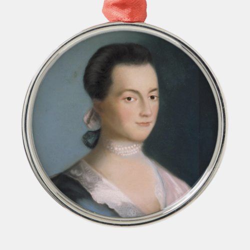Young Abigail Adams Portrait Ornament