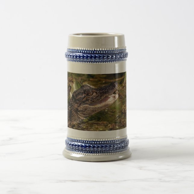 Young Alligator Beer Stein (Center)