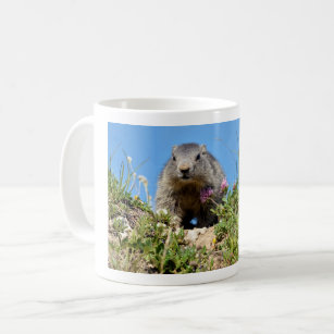 Young Alpine marmot Coffee Mug