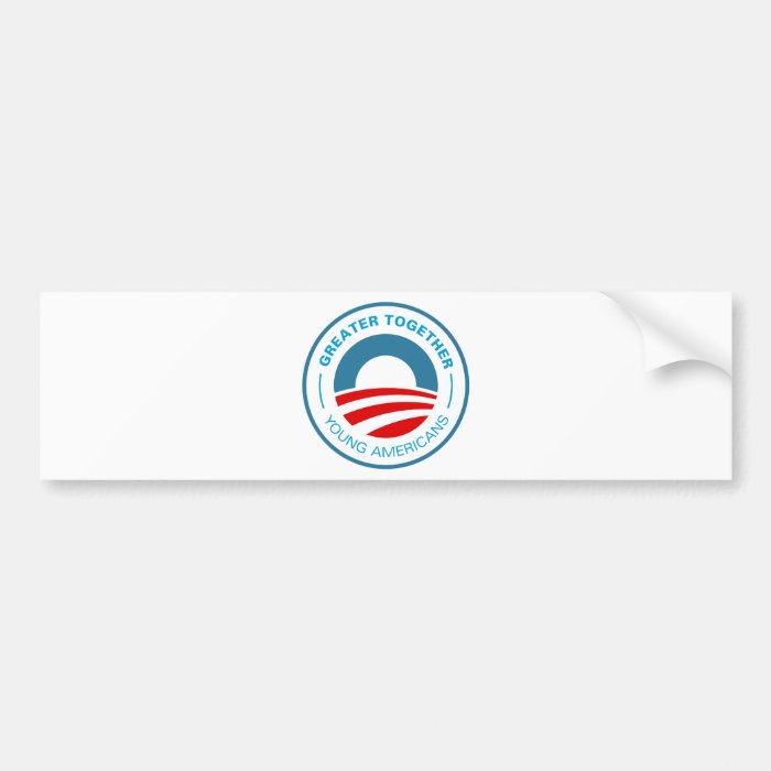 Young Americans for Obama Bumper Stickers