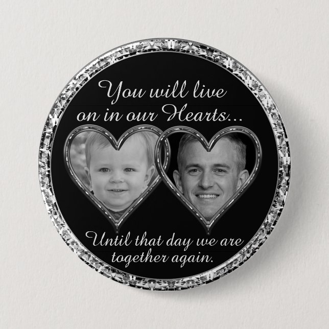 Young and Old Remembrance Button (Front)