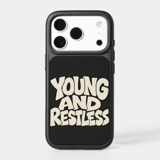 Young And Restless Bold Typography iPhone 17 Pro Case