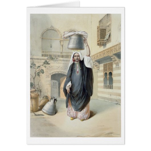 Young Arab Girl Returning from the Hammam in Cairo (Front)