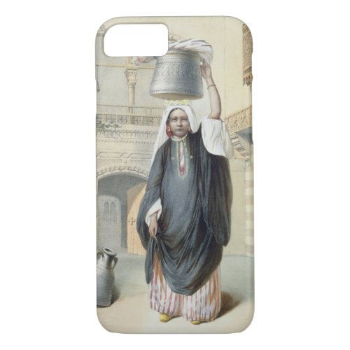 Young Arab Girl Returning from the Hammam in Cairo iPhone 87 Case