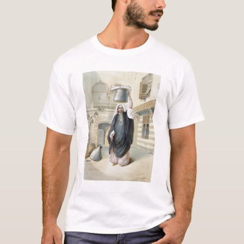 Young Arab Girl Returning from the Hammam in Cairo T_Shirt