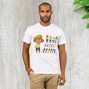 Young Artist Mens T-Shirt