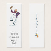 'Young as You Feel' Bookmark (Front & Back)