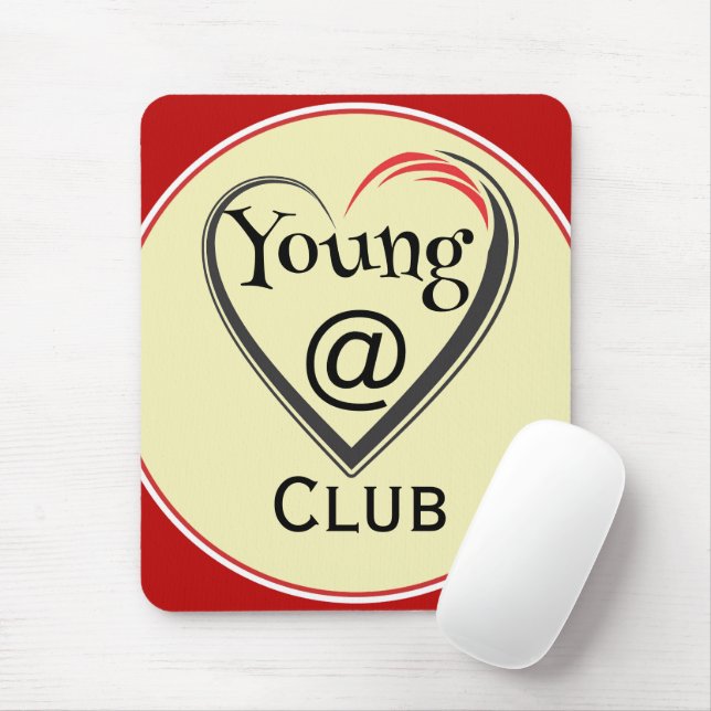 Young at Heart Club Mouse Pad (With Mouse)