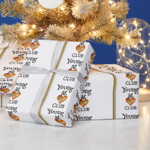 Young at Heart Club Wrapping Paper