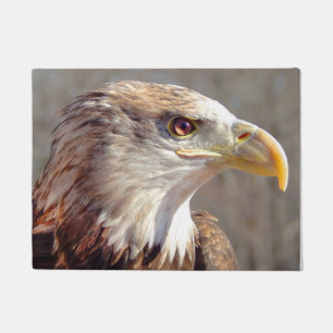 Young Bald Eagle Profile Doormat