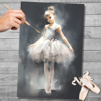 Young Ballerina 1 Decoupage Paper