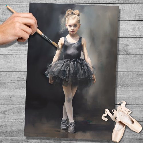 Young Ballerina 2 Decoupage Paper