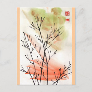Young Bamboo Postcard