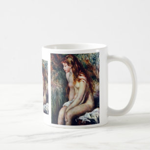 Young Bather By Pierre-Auguste Renoir Coffee Mug
