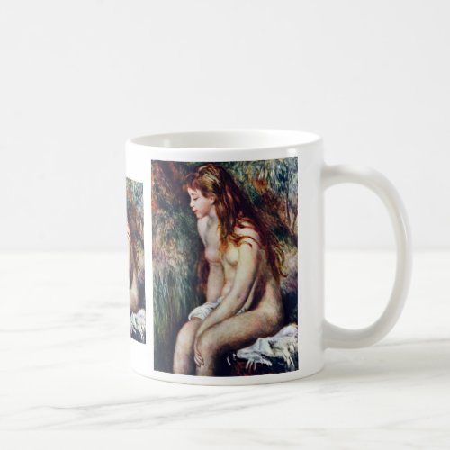 Young Bather By Pierre_Auguste Renoir Coffee Mug