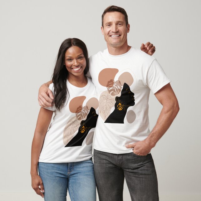 Young beautiful african american woman T-Shirt (Unisex)