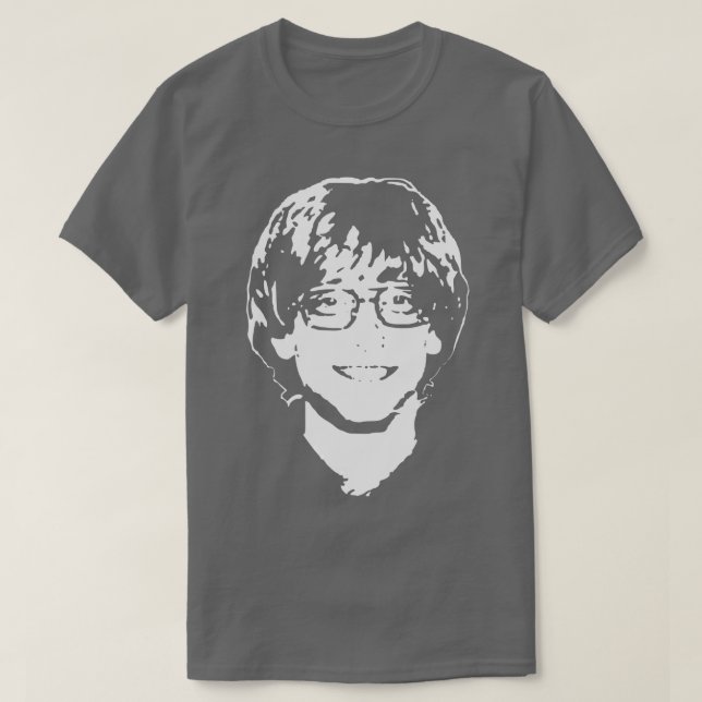 Young Bill Gates T-Shirt (Design Front)