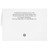 Young Buck and Mt. Olympus Peaks Cards (Back Horizontal)