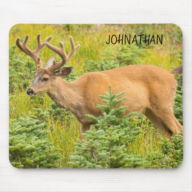 Young Buck Mouse Pad (Front)