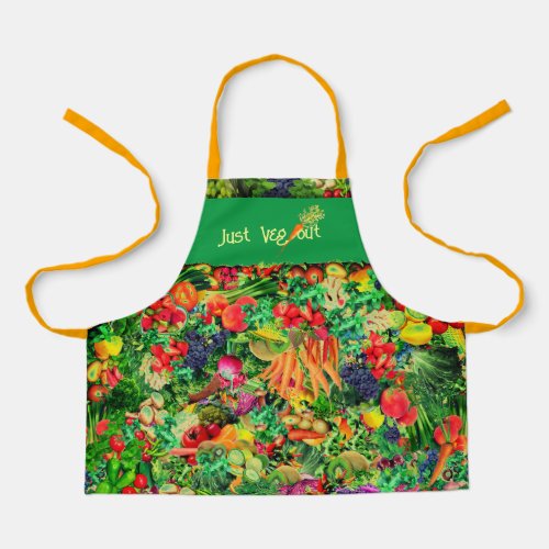 Young Chef Healthy Vegetable Apron
