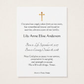 Young child Catholic Funeral Memorial Holy Card - | Zazzle