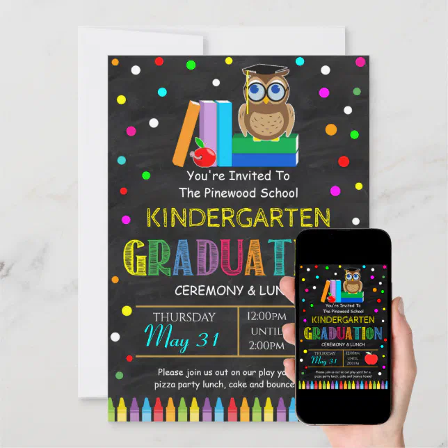 Young Child Graduation Invitation | Zazzle